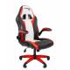 Игровое кресло Chairman Game 15 Россия экокожа черный/красный/белый главное фото в маленьком размере