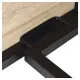 Стол на металлокаркасе BRABIX LOFT CD-001, 800х440х740 мм, складной, цвет дуб натуральный, 641211. Фото товара с разных ракурсов.