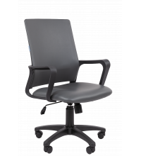 Офисное кресло Chairman 606 Россия экокожа серая