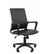 Офисное кресло Chairman 606 Россия экокожа черная