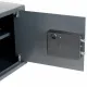Сейф мебельный DASWERK (ДАСВЕРК) SC-300EL (300х380х300 мм), электронный замок, графит, 291346. Фото товара с разных ракурсов.