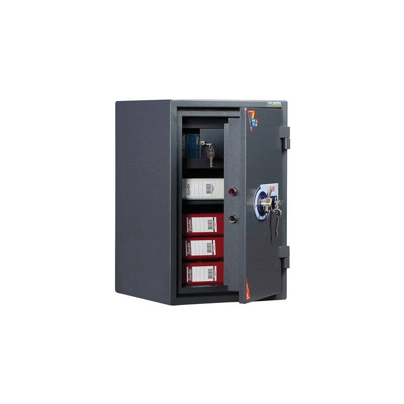 Сейф огневзломостойкий VALBERG "Гарант-67Т", 670х440х440 мм, 99 кг, ключевой замок, крепление к полу главное фото