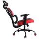 Кресло  PREMIUM "Toxin GM-520", синхромеханизм, экокожа/сетка/ткань, черное/красное, 532950. Фото товара с разных ракурсов.